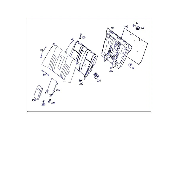 СПИНКА ЗАДНЯЯ