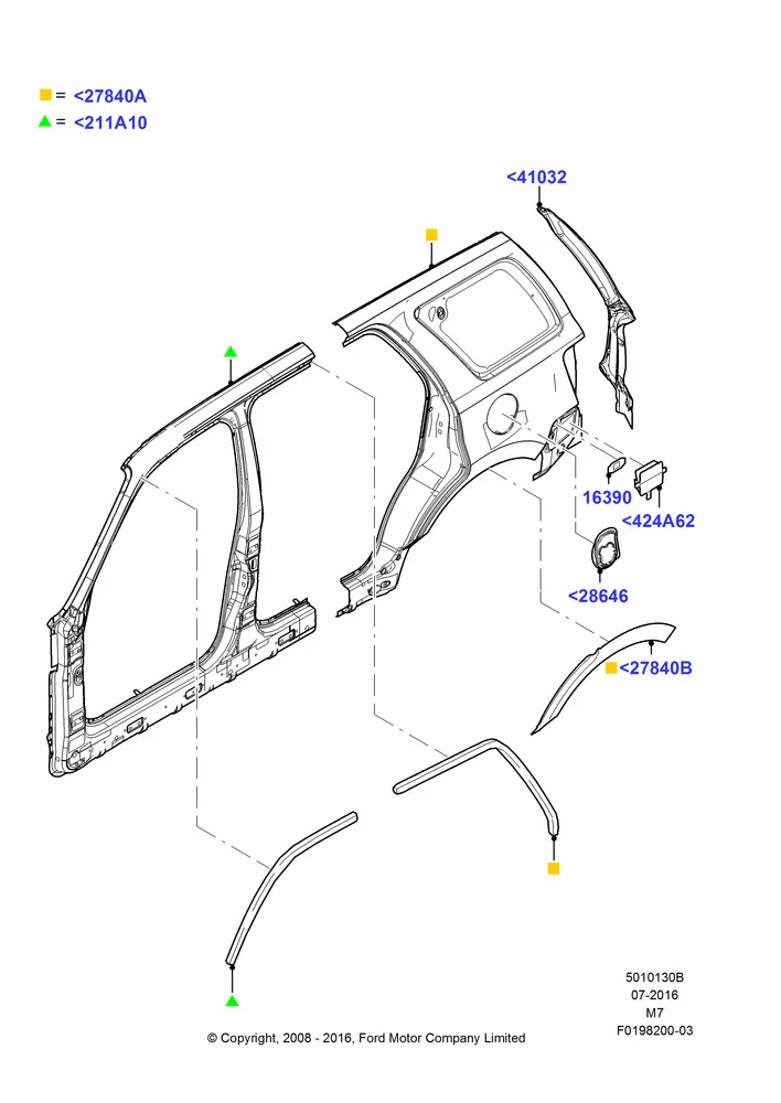 Наружные боковые панели