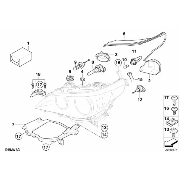 Ксеноновая фара с автоматической регулировкой