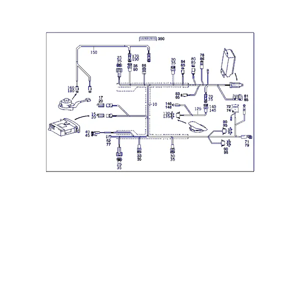 ЖГУТ ПРОВОДОВ ДЛЯ АУДИОСИСТ., CD-ПРОИГР. И ДИНАМИКОВ