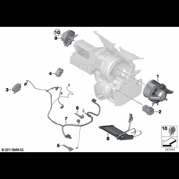 Электрические детали кондиционера