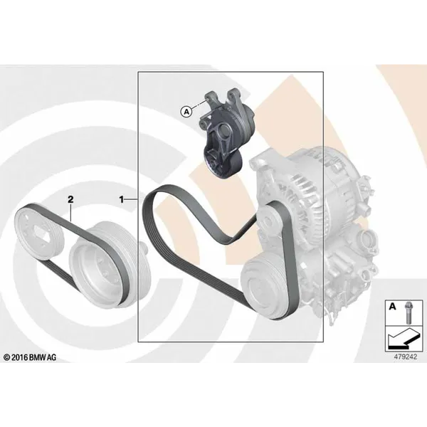Рем.к-т ременного привода Value Line