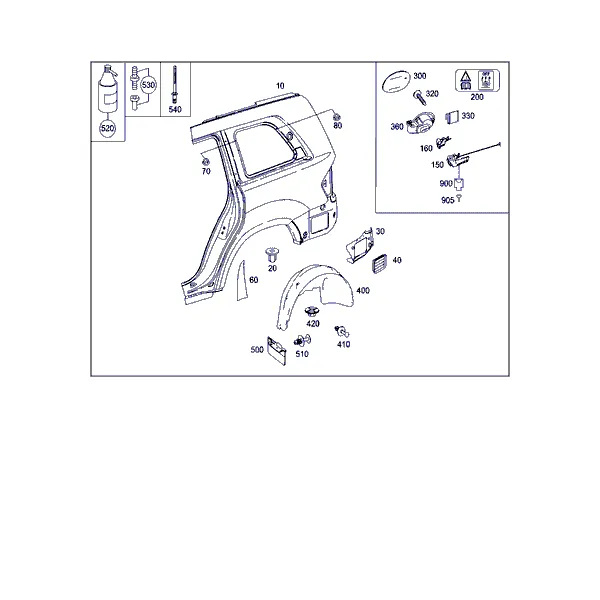 ЗАДНЕЕ КРЫЛО