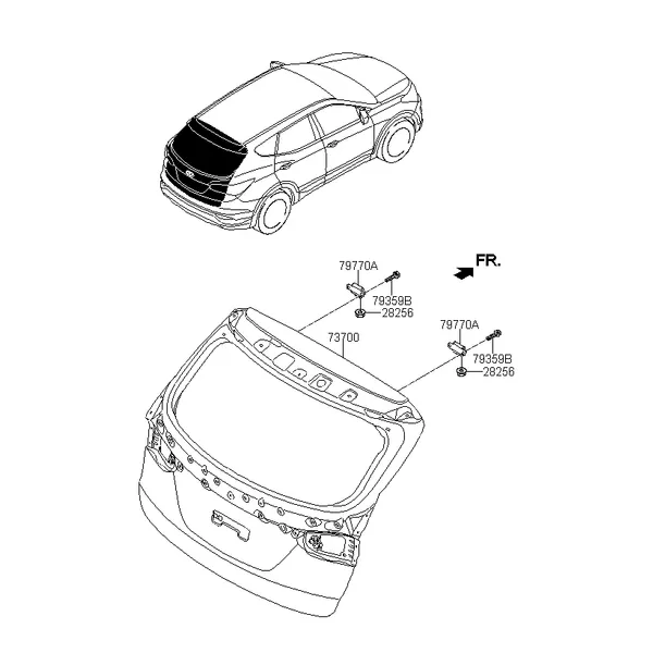 дверь багажника