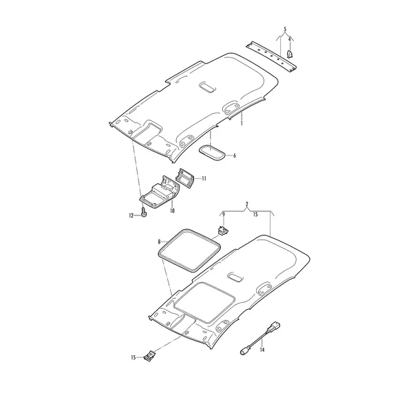 Потолочная панель