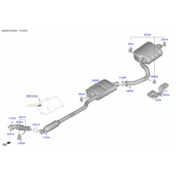 MUFFLER & EXHAUST PIPE