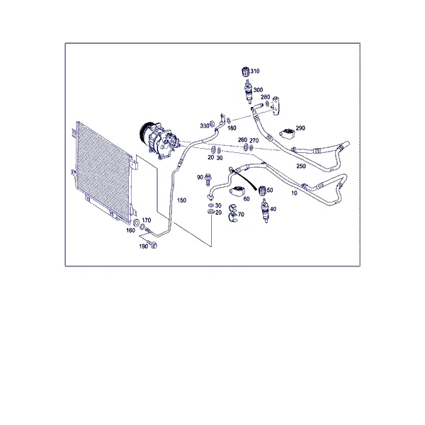 ПРОКЛАДКА ТРУБКИ ХЛАДАГЕНТА