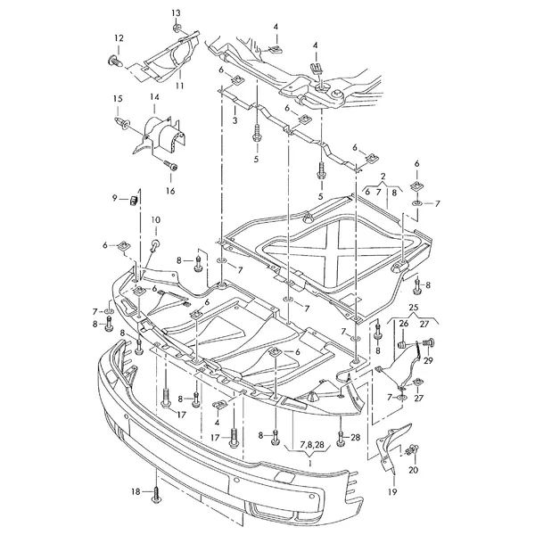 Шумоизоляция Кожух приводного вала Кожух моторного отсека