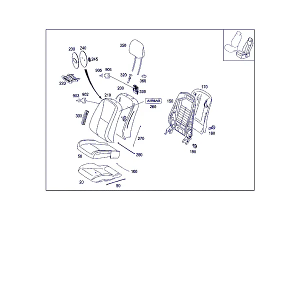 ЛЕВОЕ СИДЕНЬЕ