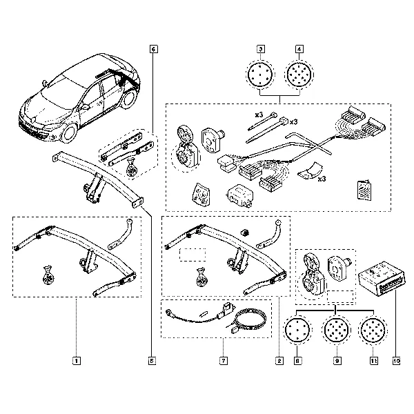 Тягово-сцепное устройство (дополнительное оборудование)