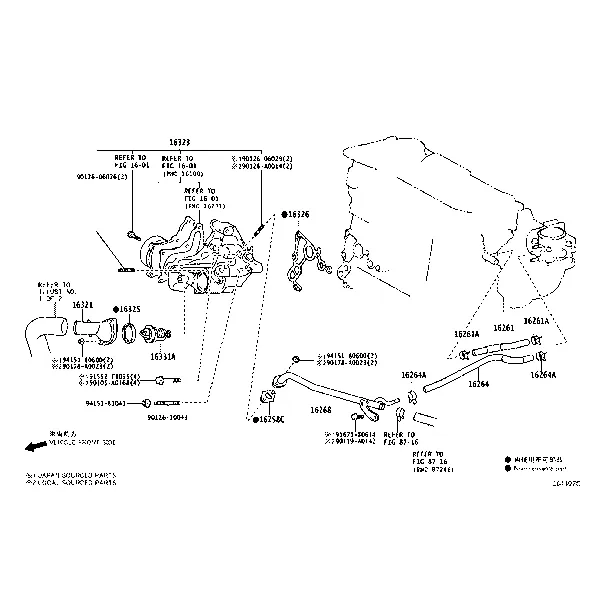 RADIATOR & WATER OUTLET