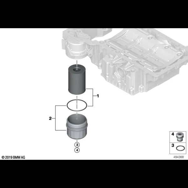 Смазочная система-масляный фильтр