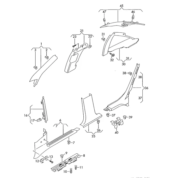 Облицовка стойки