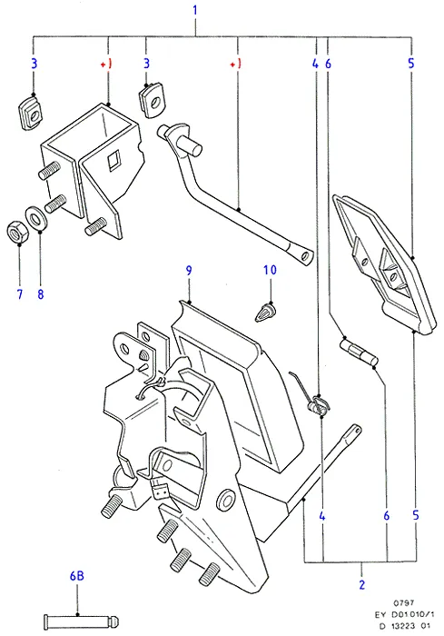 Педаль акселератора