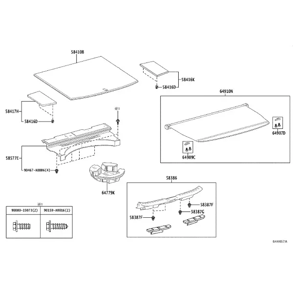 DECK BOARD & DECK TRIM COVER