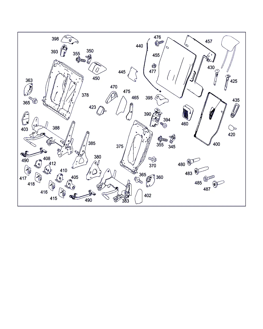 ЗАДНЯЯ СПИНКА ОТКИДНАЯ