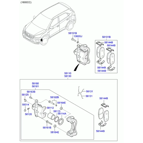 Тормозной механизм переднего колеса