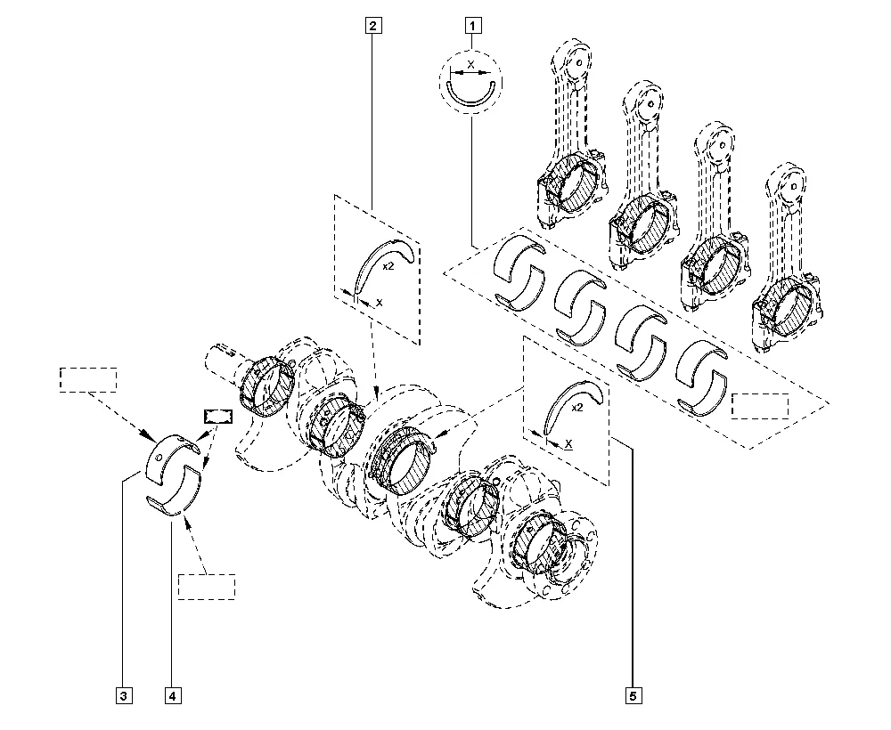 Вкладыши - Подшипники