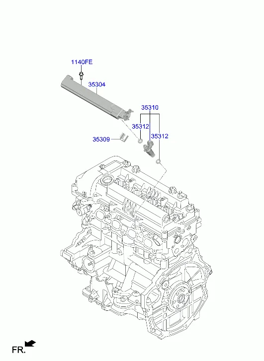 дроссельная заслонка и инжектор