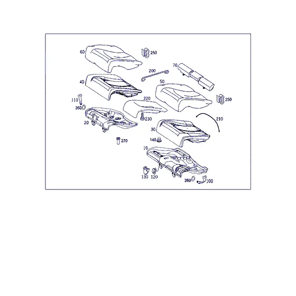 ПОДУШКИ ЗАДНИХ СИДЕНИЙ