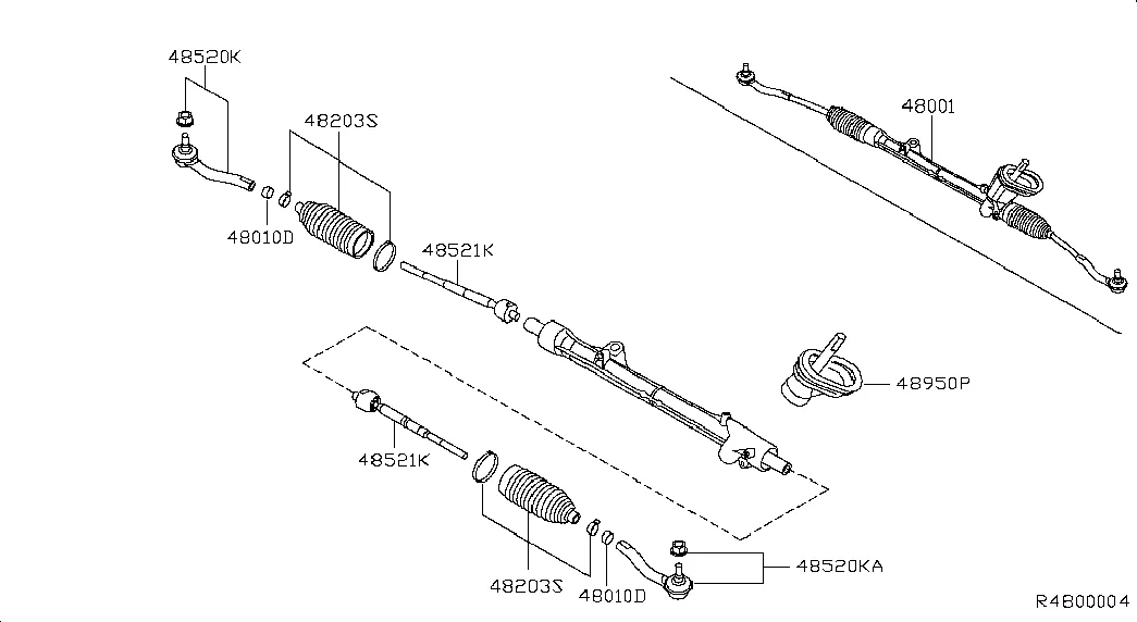 Рулевое управление прямого действия