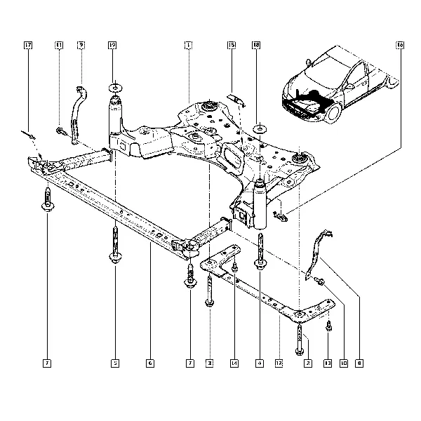 Передняя подвеска