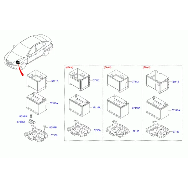 Аккумуляторная батарея и провода