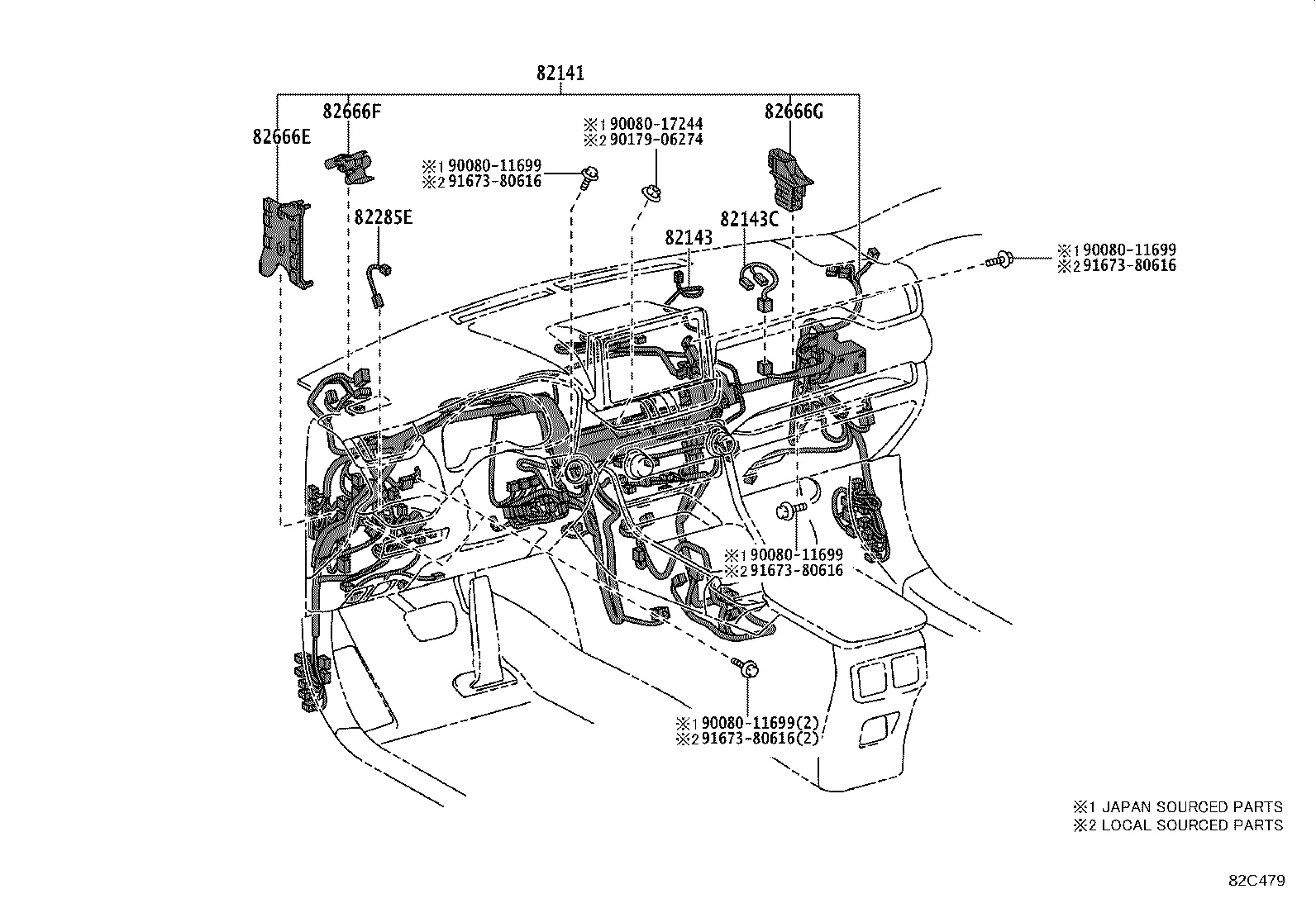 WIRING & CLAMP
