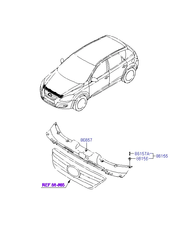 решетка радиатора