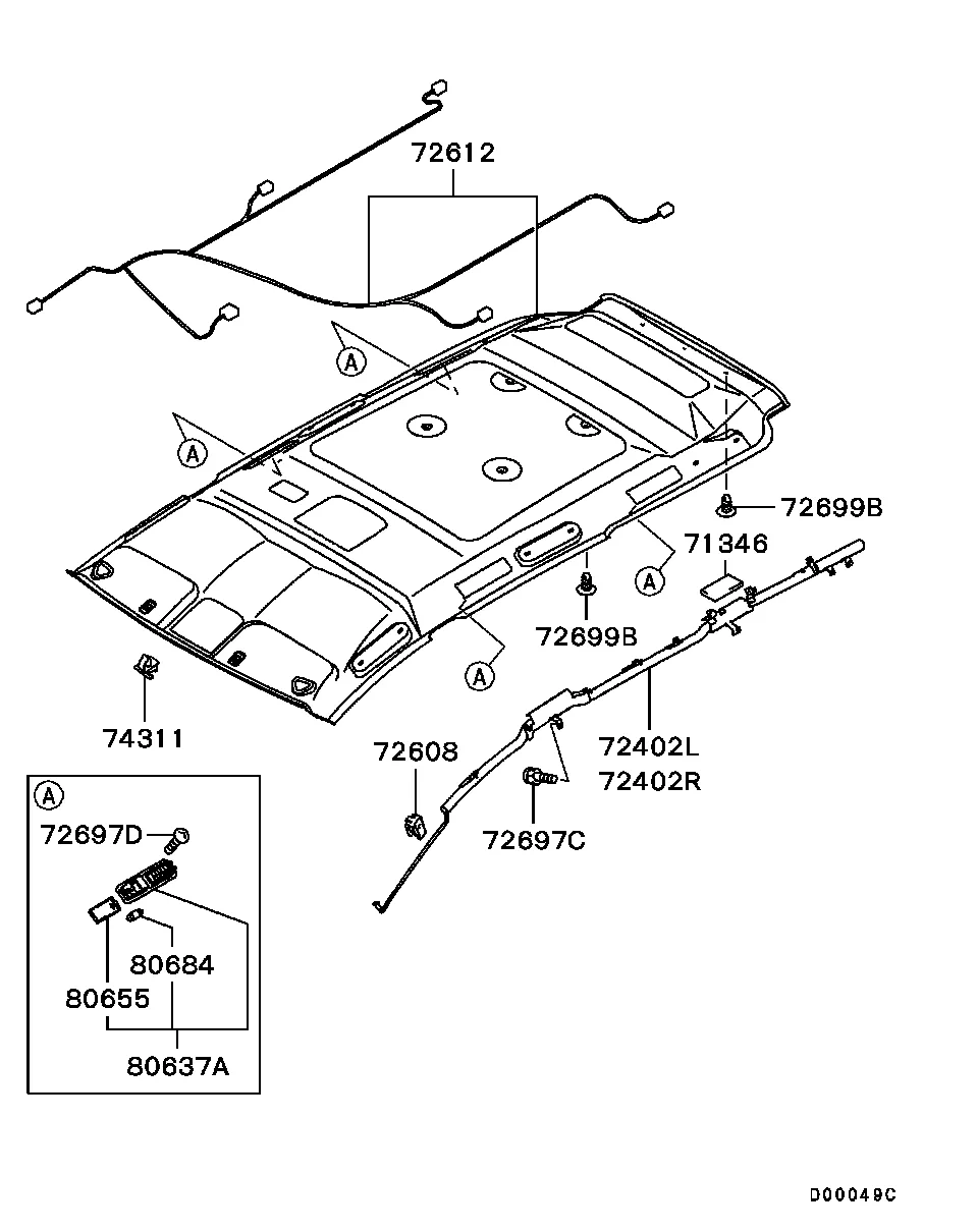 ИНТЕРЬЕР - ОБИВКА ПОТОЛКА