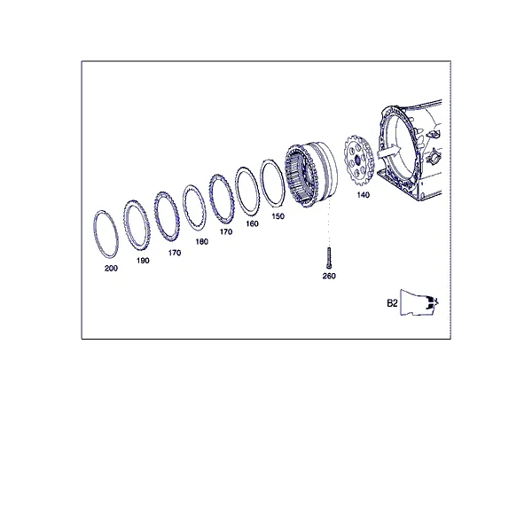 МНОГОДИС.ТОР.МУФ.B2,МНОГОДИС.ТОР.МУФ.B3 , ДИСК СТОЯНОЧНОЙ БЛОКИРОВКИ