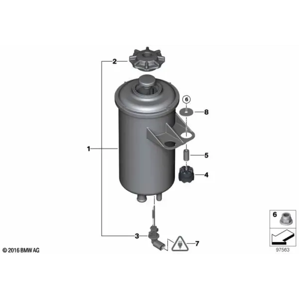 Масляный бачок Adaptive Drive