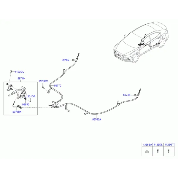 система стояночного тормоза
