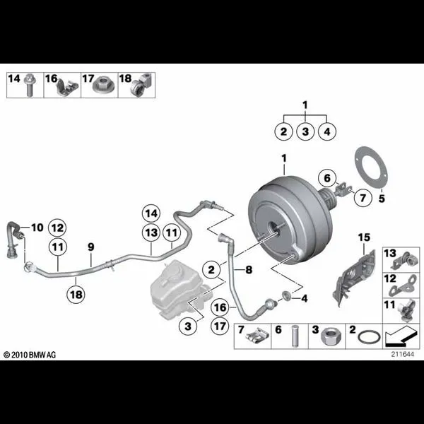 Вакуумный усилитель тормозов