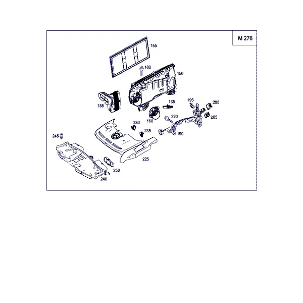ВОЗДУХОЗАБОРНИК БЕНЗИНОВЫХ А/М