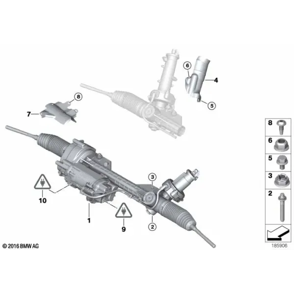 Электромеханический усилитель руля