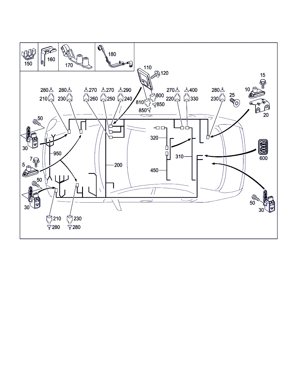 ЖГУТ ПРОВОДКИ ПНЕВМОПОДВЕС. ПОЛУАКТИВ.