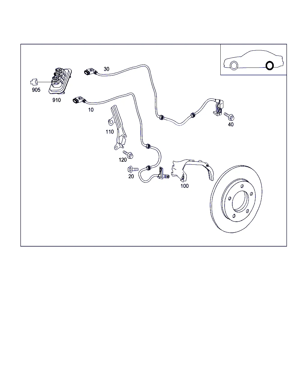 ПРОКЛАДКА КАБЕЛЯ ЗАДНЕГО МОСТА