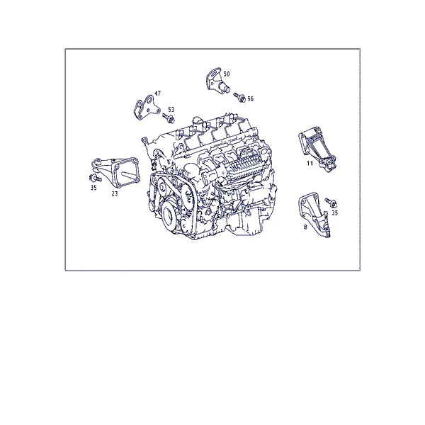КРОНШТЕЙН ОПОРЫ ДВИГ. И НАВЕСНЫЕ ДЕТАЛИ