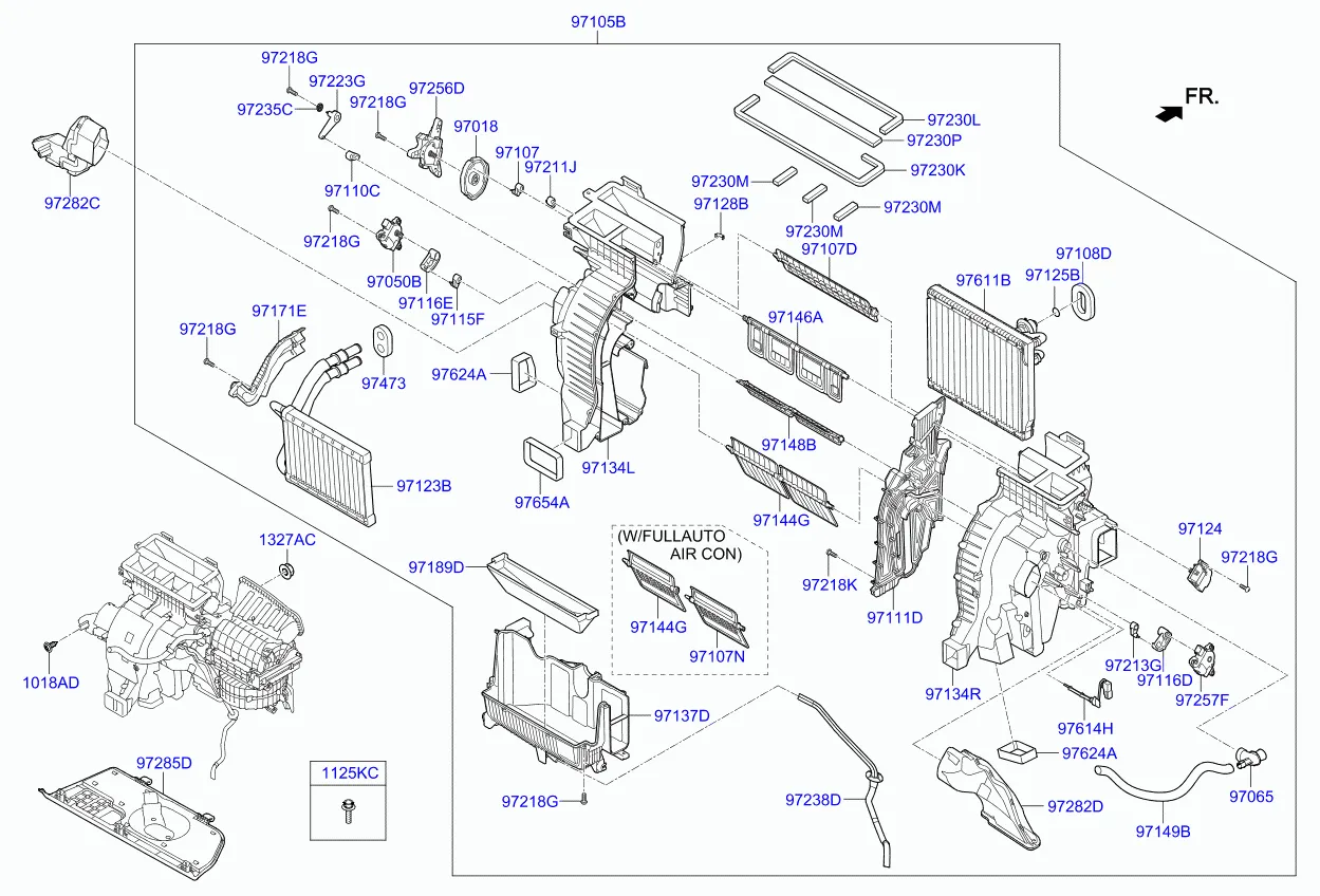 Климатическая установка - отопитель и вентилятор
