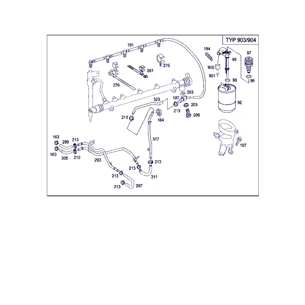 ТОПЛ. ФИЛЬТР, ТРУБОПРОВ. И ТЕРМОСТАТ