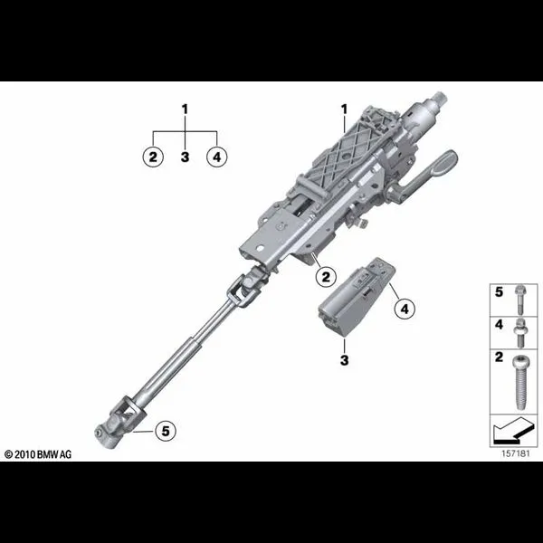 Рулевая колонка с механическим приводом