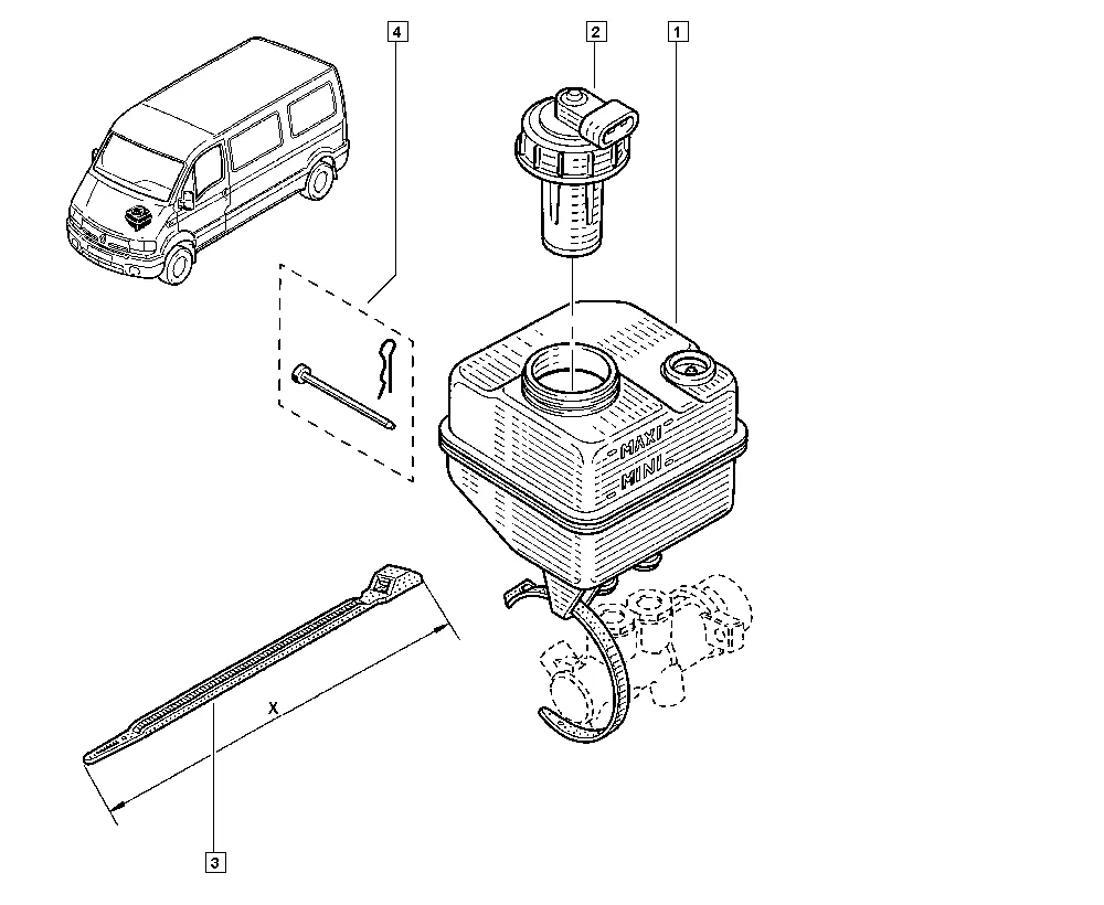 Главный тормозной цилиндр