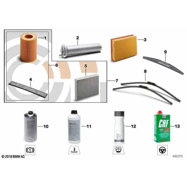 ТО по регл.Oelservice / Inspektion