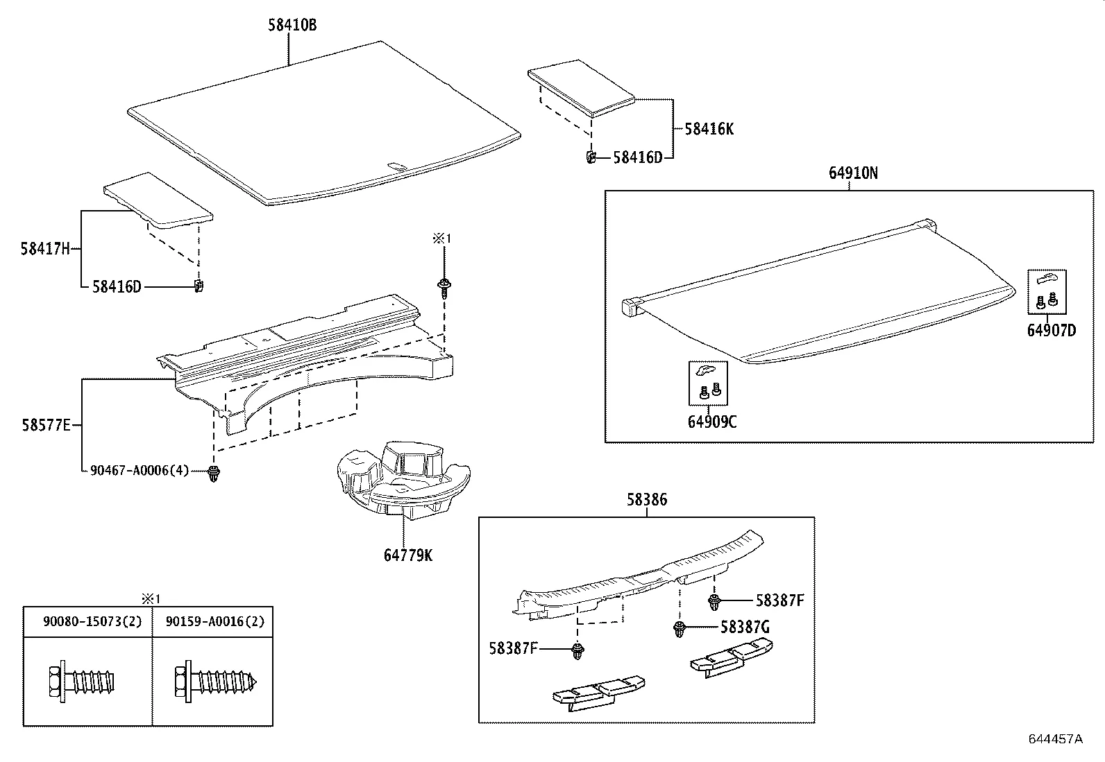 DECK BOARD & DECK TRIM COVER