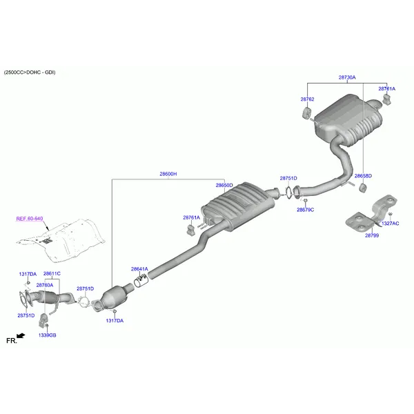 MUFFLER & EXHAUST PIPE