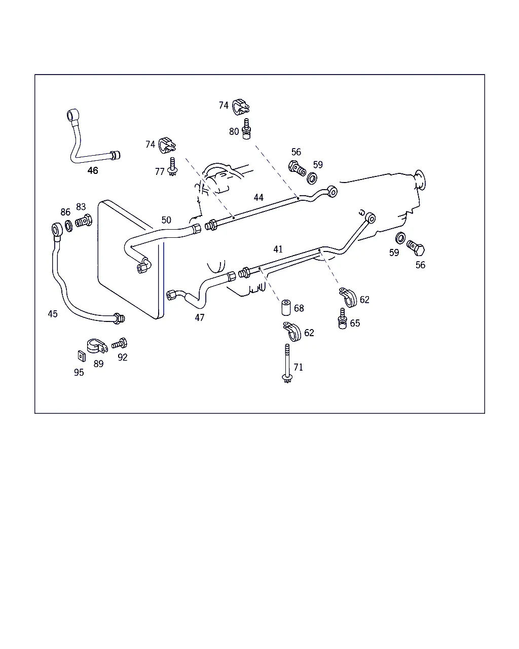 НАВЕСН. ДЕТ. КП, МАСЛОЗАЛИВ. ТРУБКА SLK-КЛАСС