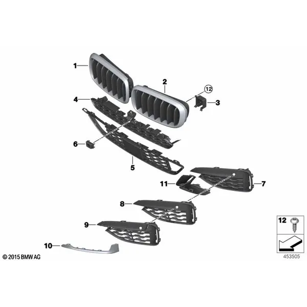 Облицовка M, декор.элементы Пд