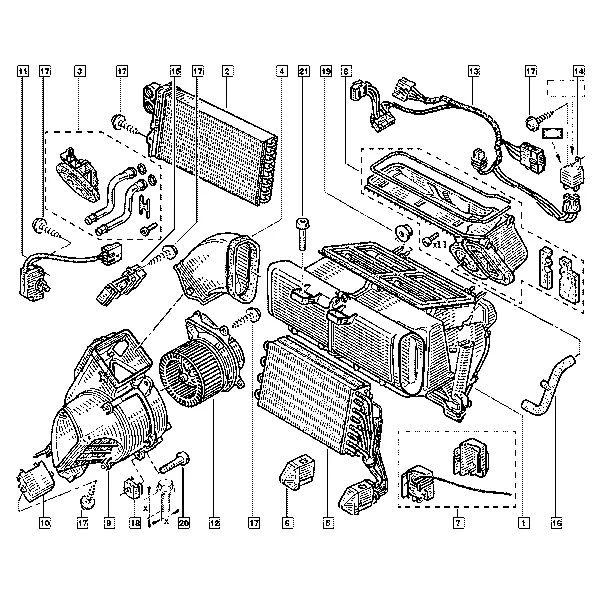 Радиатор отопителя