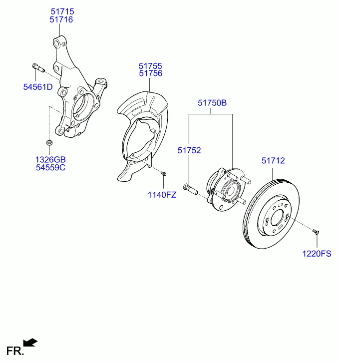 передний мост